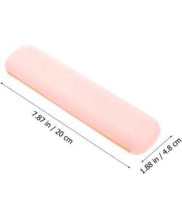 Gogogmee 1set Powder Puff Storage Box Pink Egg Miss Supplies Pink 20X4.8CM - Buy Online on GoSupps.com