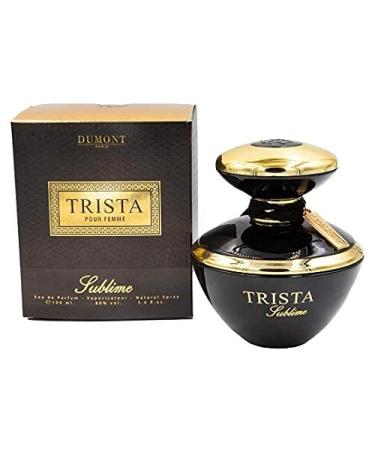 Dumont TRISTA SUBLIME POUR FEMME - 3.4oz - Perfume for Women - Floral Feminine Woody Musk & Romantic Scent - Long Lasting Cologne Mist & Body Spray - for Her - Buy Online on GoSupps.com