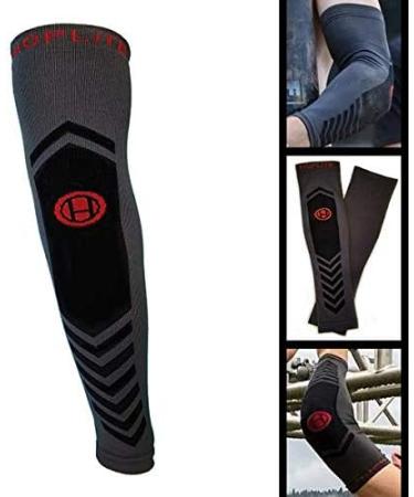 Hoplite Graduated Compression Arm Sleeves for Men & Women | 15-30mmHg | Medium | Enhance Support & Recovery - Buy Online on GoSupps.com