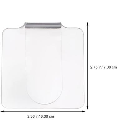 TOYANDONA 3 Palettes Acryliques Transparentes pour Nail Art Palettes de M lange de Couleurs pour Maquillage Plateau Mixeur Portable pour Capsules D Ongles Outil Professionnel et Usage - Buy Online on GoSupps.com