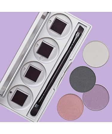 Zuzu Luxe Eco Palette Eyeshadow Refill Pan - Posh Warm Acorn Brown Matte | International Shipping Available - Buy Online on GoSupps.com