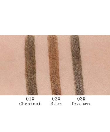 Mint Choice Music Flower 4 Tip Eyebrow Tattoo Pen - Brown | Long Lasting, Waterproof & Smudge-Proof - Buy Online on GoSupps.com