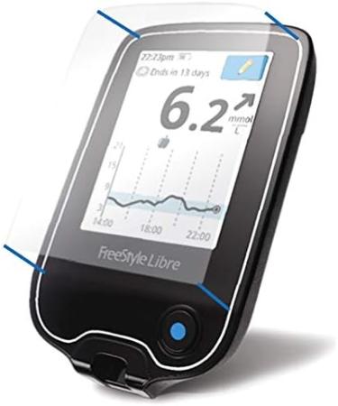 A1C WEAR 9H Flexible Glass Screen Protector for Freestyle Libre 3 & 2 | Anti-Scratch, Anti-Fingerprint | 2 Pack - Buy Online on GoSupps.com