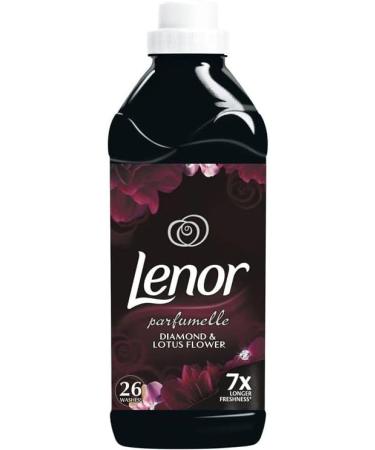 Lenor Fabric Softener Conditioner - Diamond & Lotus Flower Scent Anti-Ageing 750 ml | 26 Washes - Softens Clothes & Enhances Comfort - International Shipping Available - Buy Online on GoSupps.com