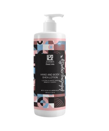 Mineral Rich Moisturizing Shea and Cocoa Butter Hand Lotion Body Lotion with Dead Sea Minerals Ideal for Dry Skin | Normal Skin | All Skin Type | Non-Greasy | Fabulous Royalty | Dead Sea Goods