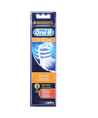 Oral-B Replacement Toothbrush Heads  3 Piece Set Deep Sweep
