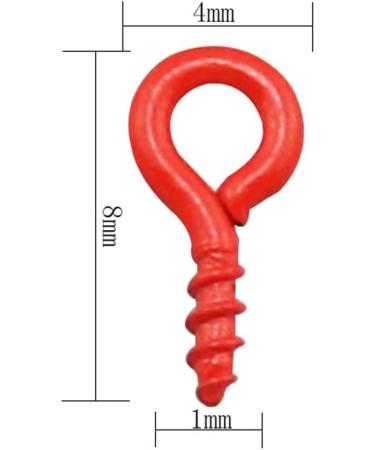 500Pcs Small Screw Eye Pins for DIY Jewelry Making - 4x8mm Metal Screw-in Hooks for Arts & Crafts Projects - Buy Online on GoSupps.com