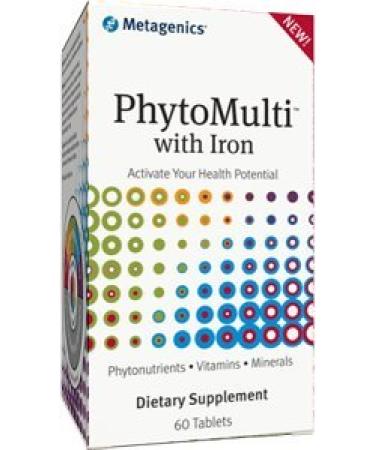 Metagenics PhytoMulti with Iron (60 Tablets) Multi Vitamins with Iron