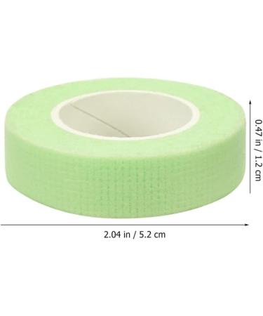 Beaupretty 5 Rolls Sensitive Lash Tape Eyelash Fabric Tape Adhesive Eyelash Tape Eyeshadow Tape Green Lash Tape Micropore Eyelash Tape Lash Lift Tape Breathable Non-woven Fabric Cloth Belt - Buy Online on GoSupps.com