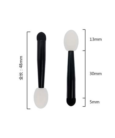 5 PCS Silicone Eyeshadow & Lip Brushes - Double Head Eye Pencil Smudge Tool for Perfect Makeup Blending - Buy Online on GoSupps.com