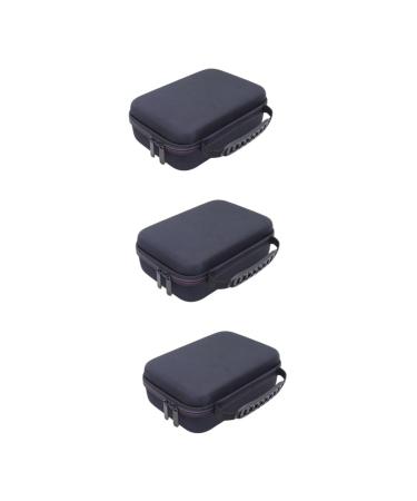 Beaupretty 3st storage bag for hair clipper hairdressing bag Razor base container Razor protective cover Outdoor carrier bag hairdressing bag hairdressing bag shaver bag hair clip electronic travel eva