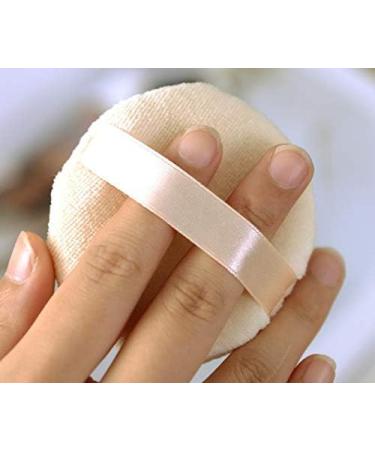 3PCS 3''Round Soft Sponge Powder Puffs Cosmetic Makeup Powder Puffs Cosmetic Makeup Accessories with Strap For DIY Beauty Use - Buy Online on GoSupps.com