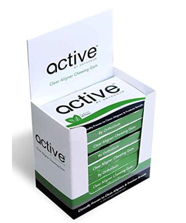 Active Orthodontic Chewing Gum 1-Month Supply 80 Count