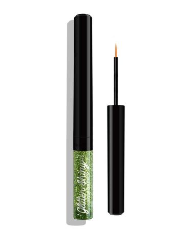 Pearlescent Eyeliner Liquid Glitter Eyeliner Eyeshadow Makeup Stage Show Makeup (Light green)