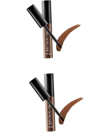 FOMIYES 2pcs Brow Pencil Pen Eye Brow Gel Gel Cream No Smudge - Buy Online on GoSupps.com