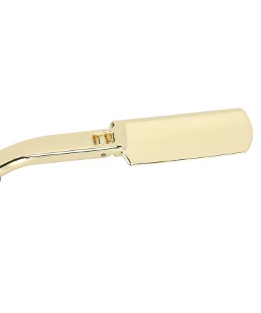 Ergonomic Vintage Beard Razor Stand for Men | Solid Wood & Stainless Steel Holder | Perfect Barber Shop Accessory - Buy Online on GoSupps.com