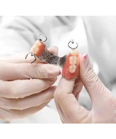 Denture Fake Teeth - Do it Yourself Full or Part Top and Bottom Fake Teeth at Home Repair Missing Teeth Improve Smile(Gypsum Model Gum Material and Fake Teeth) - Buy Online on GoSupps.com