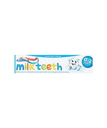 Aquafresh Toothpaste Milkteeth 50ml -Pack of 2