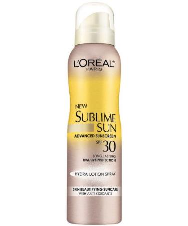 L'Oreal Sublime Sun Hydra Lotion Spray SPF 30 4.2 Ounce