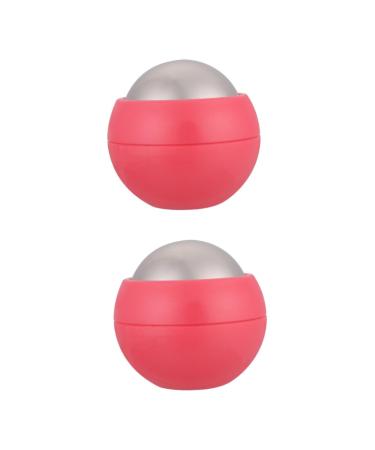 Fomiyes 2st hand massage ball foot massage roller lacrosse massage ball stainless steel blossom blood circulation.