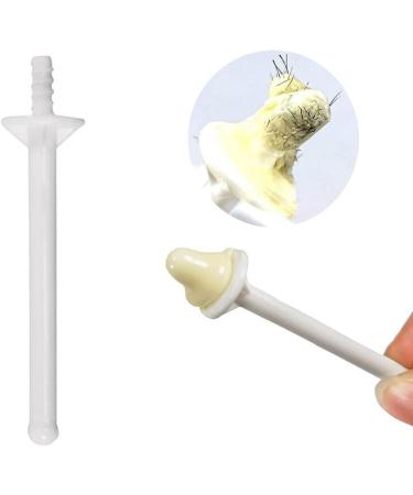 Juhonnz Nose Wax Chopsticks - 50 PC Plastic Nasal Hair Removal Sticks for Easy Cleaning - Buy Online on GoSupps.com