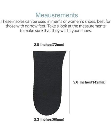 12mm Limb Length Discrepancy Heel Inserts - 1/2 Inch LLD Insoles (2 Medium Lefts) - Buy Online on GoSupps.com