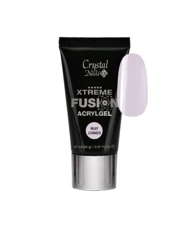 Crystal nails Crystal Nails - Xtreme Fusion Acrylgel (30g Milky Lavender)