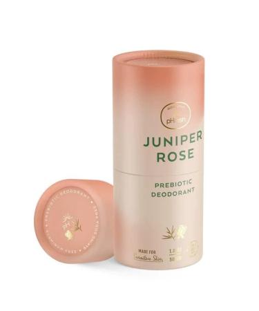 Honestly pHresh Natural Biodegradable Paper Twist Up Prebiotic Deodorant Juniper Rose 1.8 Oz Baking Soda & Aluminum Free Safe for Sensitive Skin 24 Hour Odor Protection - Buy Online on GoSupps.com