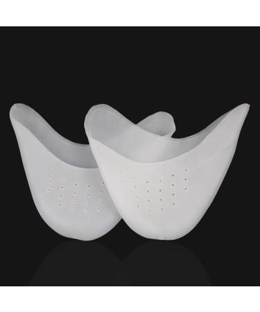 4 Pairs Silicone Toe Caps for Pointe Shoes & High Heels - Breathable Gel Toe Protectors - Buy Online on GoSupps.com