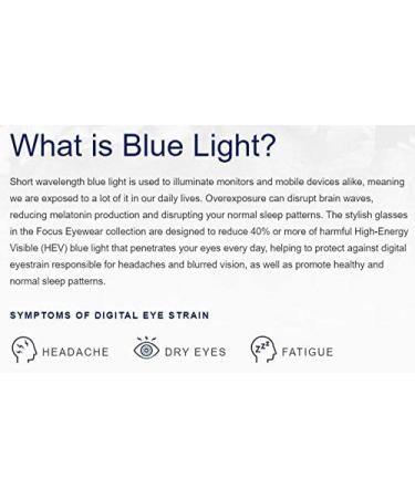 Peepers Cooper Rectangular Blue Light Blocking Reading Glasses Tortoise 52mm 1.25x - Buy Online on GoSupps.com