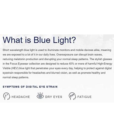 Peepers Smith Blue Light Blocking Reading Glasses for Adults - Unisex Gray Size 46 | Shop Internationally - Buy Online on GoSupps.com