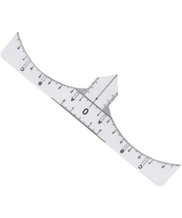 Mikinona Scale Ruler 10pcs Set Makeup Ruler Microblading Eyebrow Ruler Eyebrow Guide Measure Tool Stickers Make up Makeup Gadgets - Buy Online on GoSupps.com