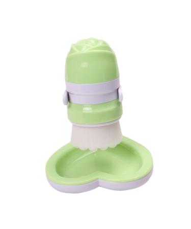 MERRYHAPY 1pc Face Brush Applicator Bottle Face Wash Brush Facial Brush Face Exfoliator Brush Facial Brush Manual Cosmetic Brush Scrubber Manual Facial Brush Fiber Wool 11x8cm Green