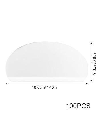 Yianyal Hair Salon Face Makeup Shower Face Shield Visors | Hairspray Shield Haircut Pads Hair Spray Face Protector Hair Styling Tools For Hairdressing Makeup - Buy Online on GoSupps.com