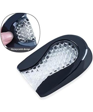 2 Pair Gel Insole Silicone for Women - Heel Cushion Insoles for Foot Pain Relief & Spur Support - High Heel Inserts - Buy Online on GoSupps.com