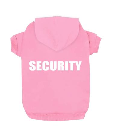 Izefia dog hooded sweater recurity rdc pet clothing dog shirt warmer sweater cotton cotton jacket coat small dog medium dog (pink m) m pink - Buy Online on GoSupps.com