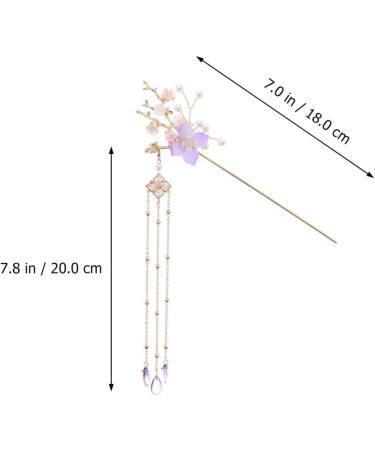 Beaupretty 1pc Hairpin Headdress Traditional Hair Stick Hair Stick Pin Handmad Flower Hair Stick Hair Making Accessories Retro Hair Chopsticks Japanese Hair Pin Vintage Hair Pin Alloy - Buy Online on GoSupps.com
