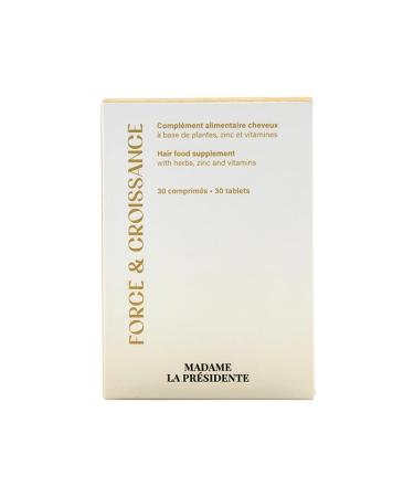 Madam President - Strength and Growth - hair food supplements - stimulates hair growth, strengthens hair fiber, improves hair condition