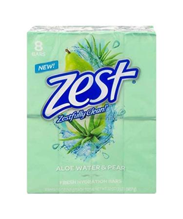 Zest Aloe Water & Pear  8 bars  4 ounces