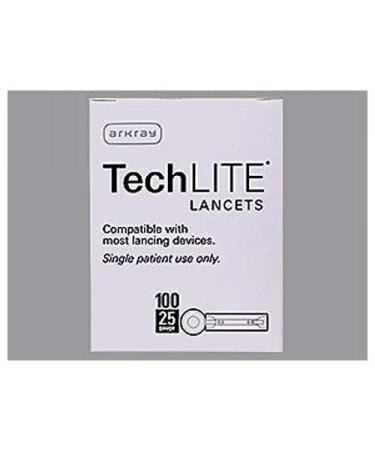 Lancet Techlite Gauge 100 each