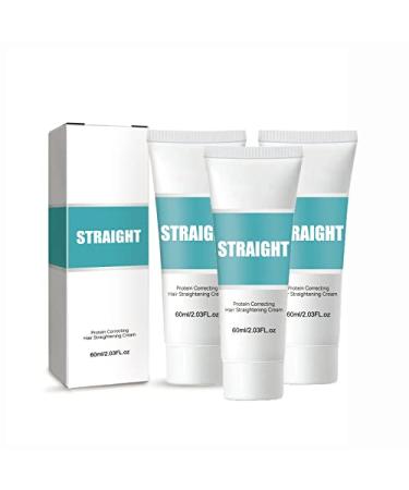 Ivila Hair Straightening Cream Protein Correcting Hair Straightening Cream Ivila Silk & Gloss Hair Straightening Cream Hair Straightener Cream (3Pcs)