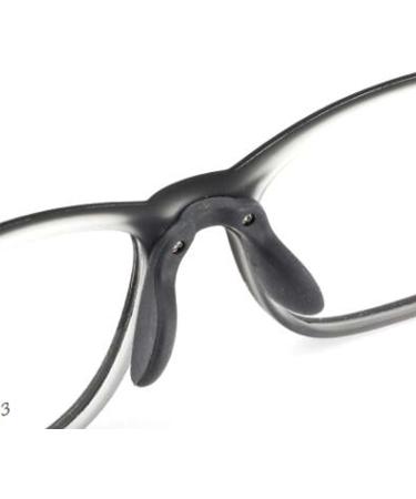 Premium Replacement Nose Pads for Glasses - Black Silicone Cushions & Metal Nose Bridge for Optimal Comfort - Buy Online on GoSupps.com