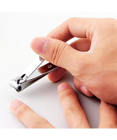Fashion Stainless Steel Nail Clipper Cutter Trimmer Manicure Nail Art Toe Nail Clipper Manicure Beauty Tool Silver -Silver - Buy Online on GoSupps.com