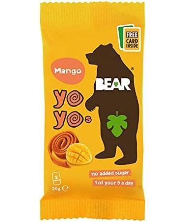  BEAR Bear Nibbles Yoyo Fruit Rolls 100% 20g (Pack of 30) - Buy Online on GoSupps.com