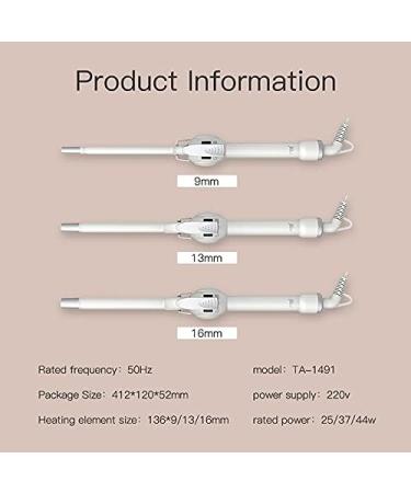 Curling Iron Professional Hair Curling Wand TA-1491 Mini Hair Curler Automatic Power off Hair Rollers Digital Display and 30-speed Temperature Control Straightener BY ZZYY - Buy Online on GoSupps.com