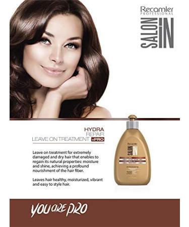 RECAMIER 34066 Leave-In Conditioner Detangler - Dry Damaged Hair Treatment - Hydrating Argan Oil - 10.1 Fl Oz - Buy Online on GoSupps.com