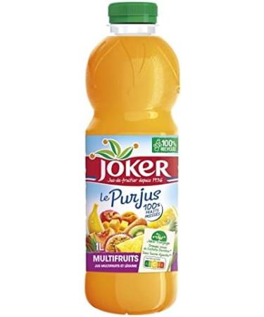 JOKER - Multifruit Juice 1L - Pack of 4 - Free Shipping - Buy Online on GoSupps.com