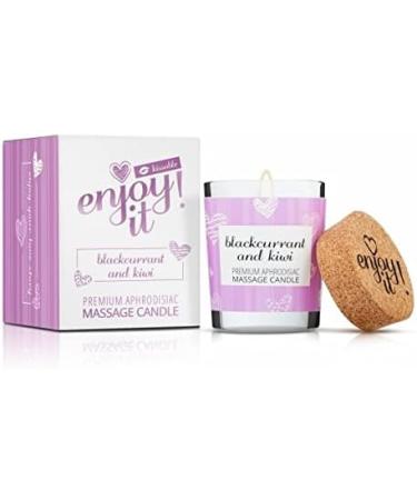 MAGNETIFICO ENJOY IT! Massage Candle 70ml - Blackcurrant Kiwi | International Shipping  - Buy Online on GoSupps.com