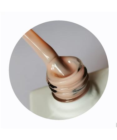 FANNEST Rubber Builder Base Gel in Sheer Nude - Nail Strengthener/Extension Gel - LED/UV Soak Off - Elastic Base Coat Gel Nail Polish - Buy Online on GoSupps.com