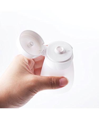 12PCS 150ml Clear Refillable Squeeze Soft Tubes with Flip Cap - Makeup & Bath Containers - Buy Online on GoSupps.com